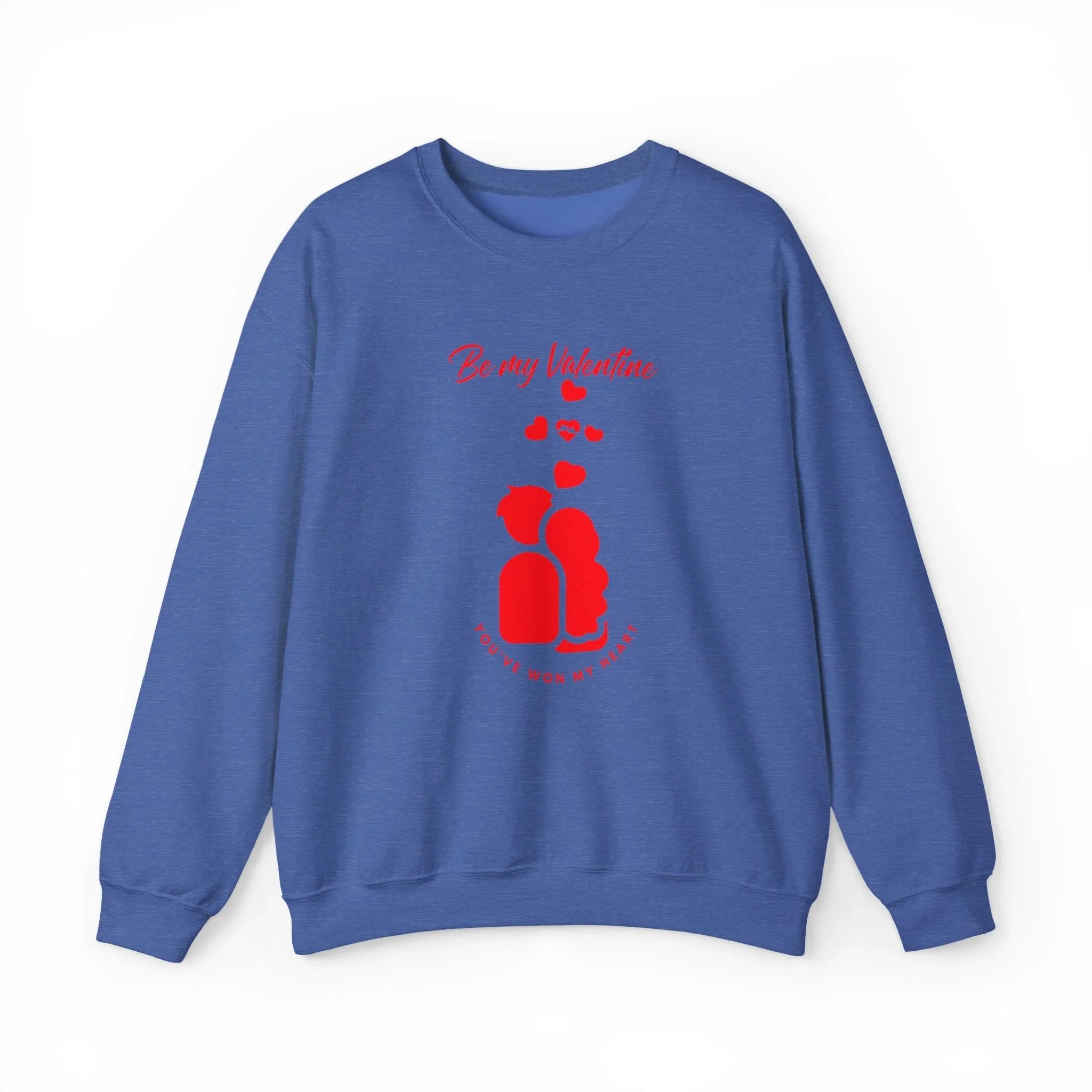 Love Saint Valentine Day Sweatshirt | Valentine Heart Design Printify