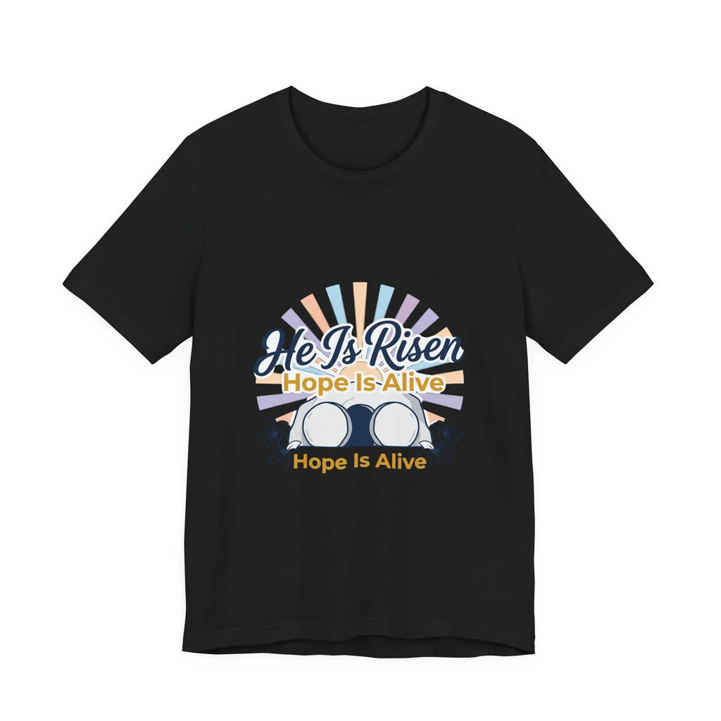 He Is Risen Tee | Easter shirt, Christian apparel, resurrection faith tee Printify