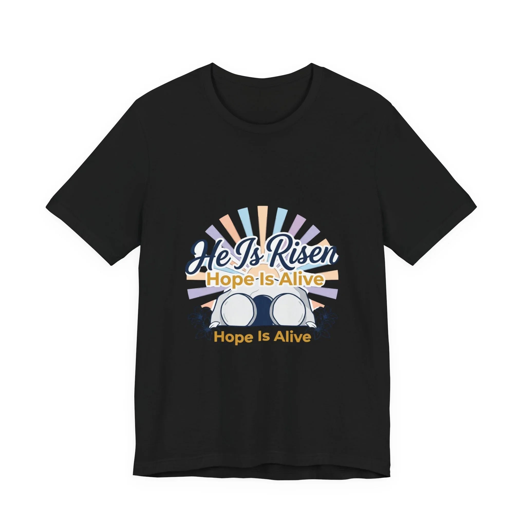 He Is Risen Tee | Easter shirt, Christian apparel, resurrection faith tee Printify