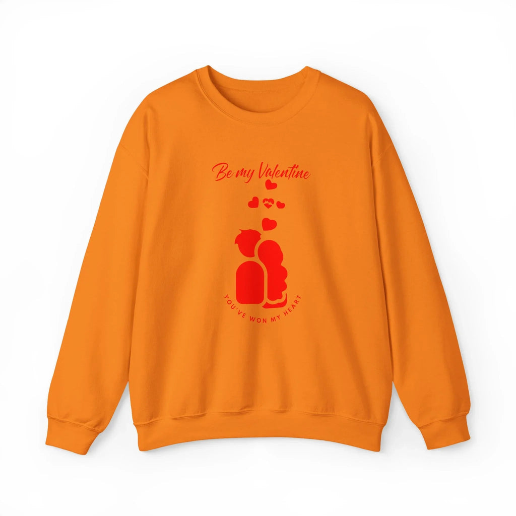 Love Saint Valentine Day Sweatshirt | Valentine Heart Design Printify