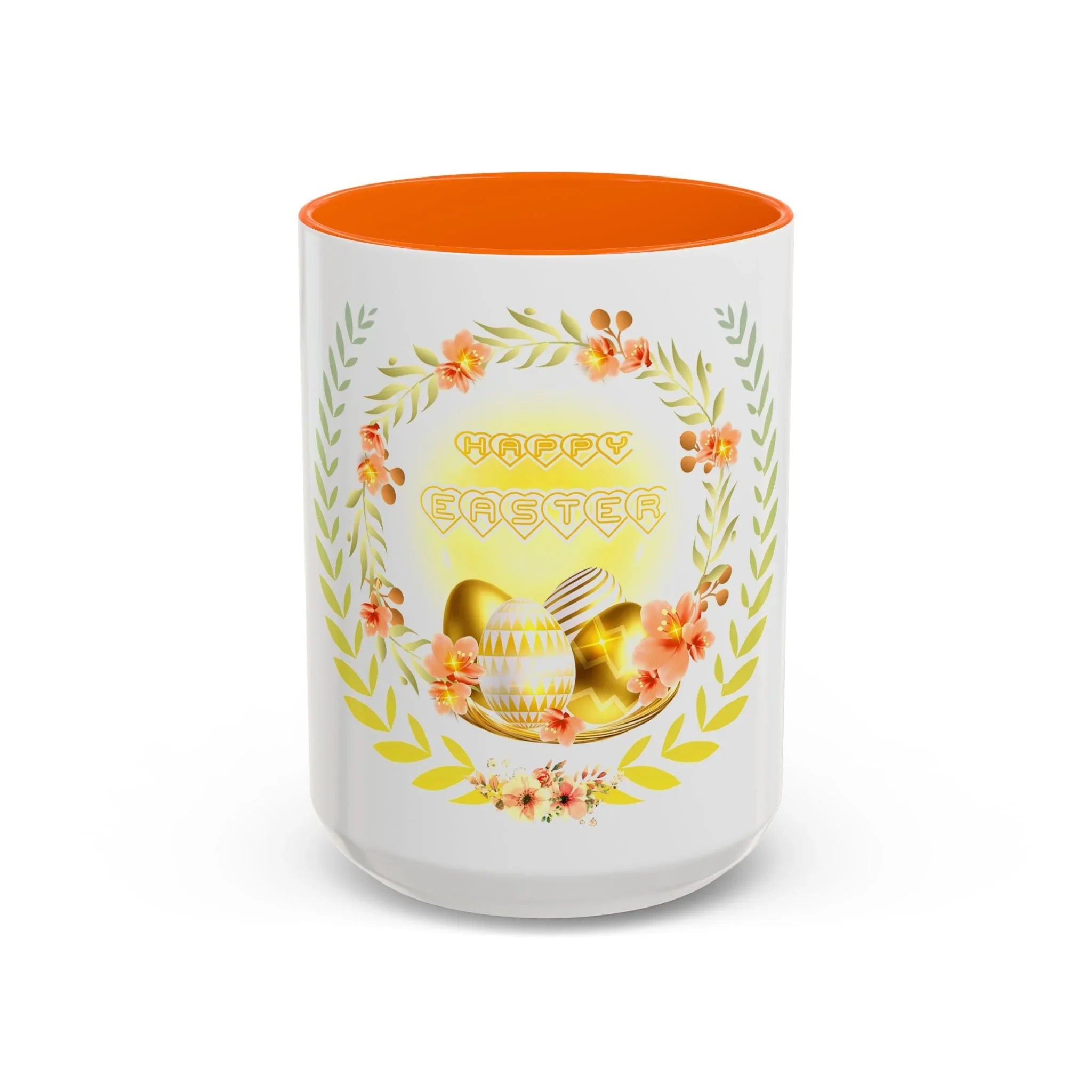 Easter Bunny Egg Accent Coffee Mug — Happy Easter Day Ceramic Mug (11/15oz) Printify