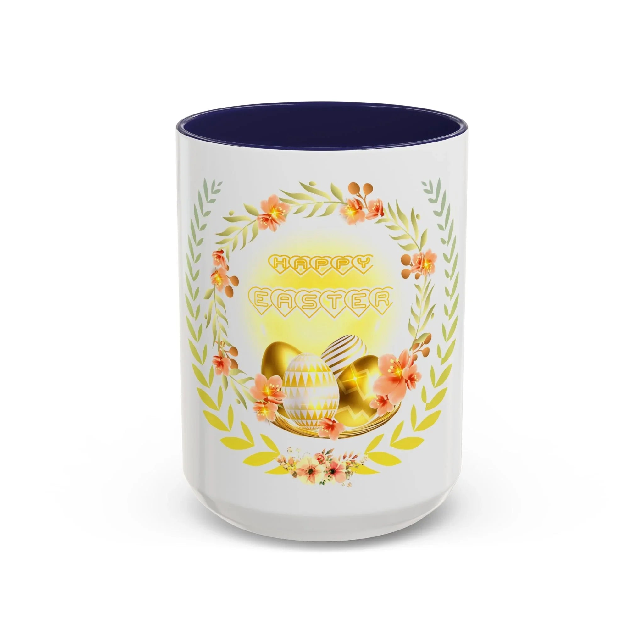 Easter Bunny Egg Accent Coffee Mug — Happy Easter Day Ceramic Mug (11/15oz) Printify