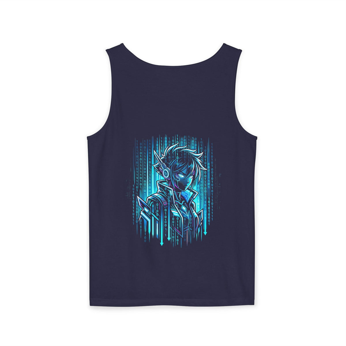 The Binary Samurai Premium Tank Top Printify