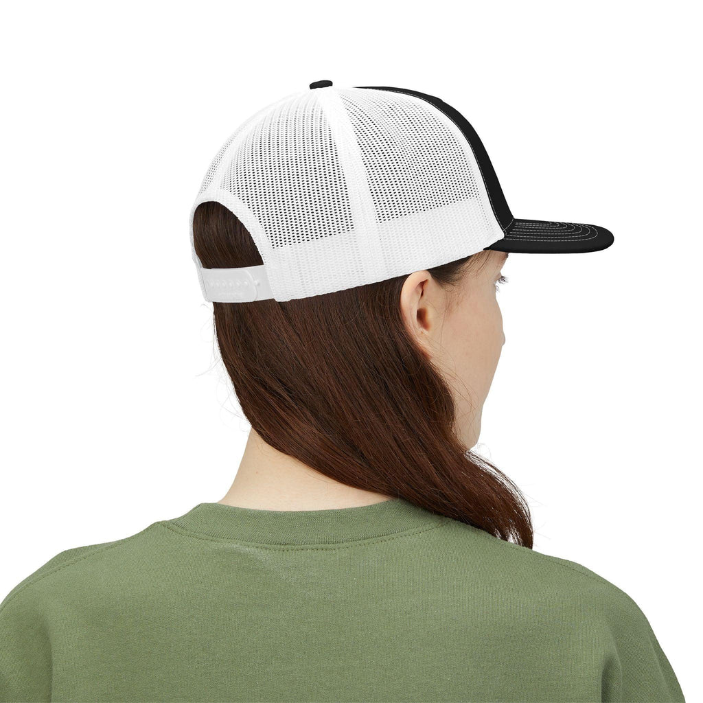 Trucker Cap — "I'm With IA" Heart Graphic Snapback Printify