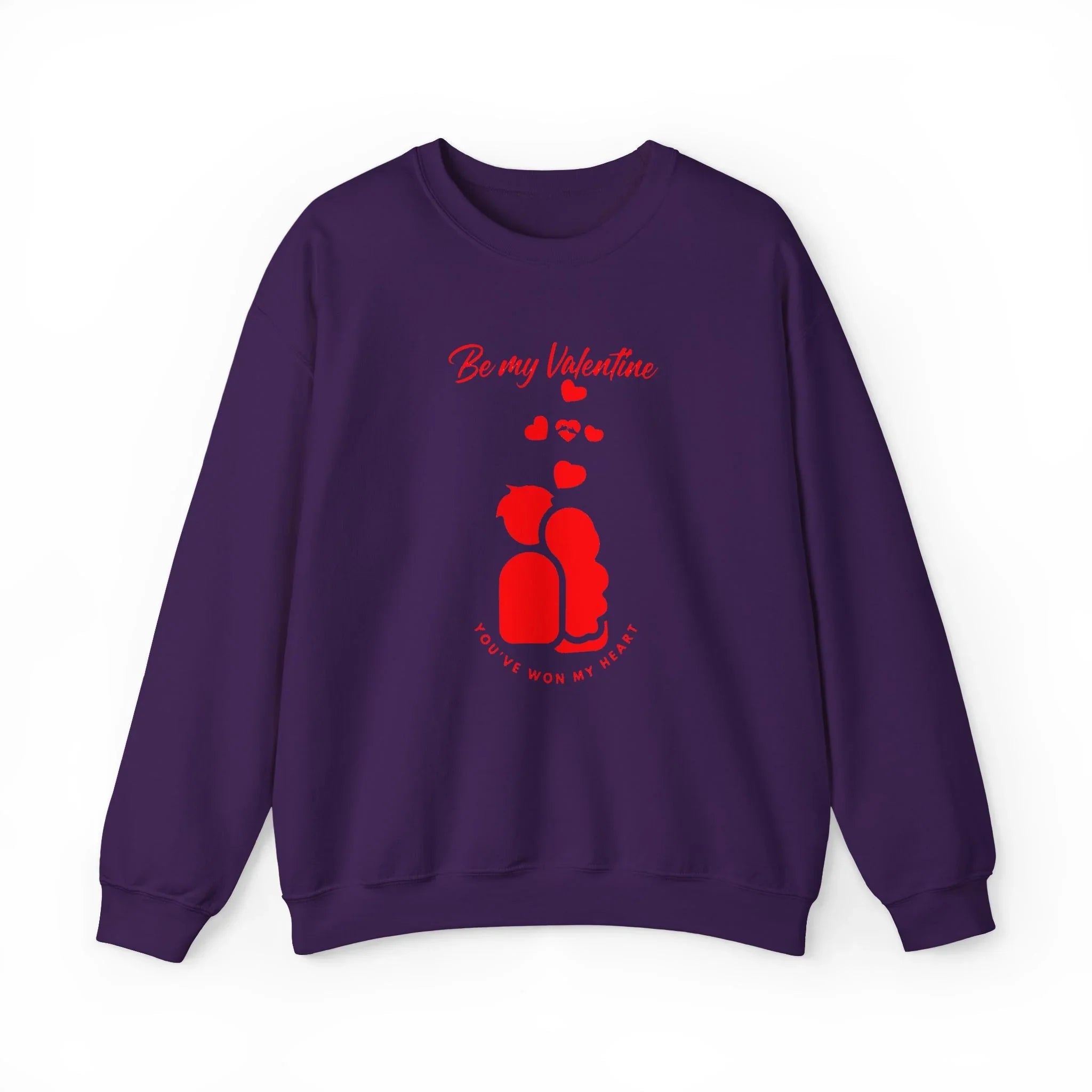 Love Saint Valentine Day Sweatshirt | Valentine Heart Design Printify