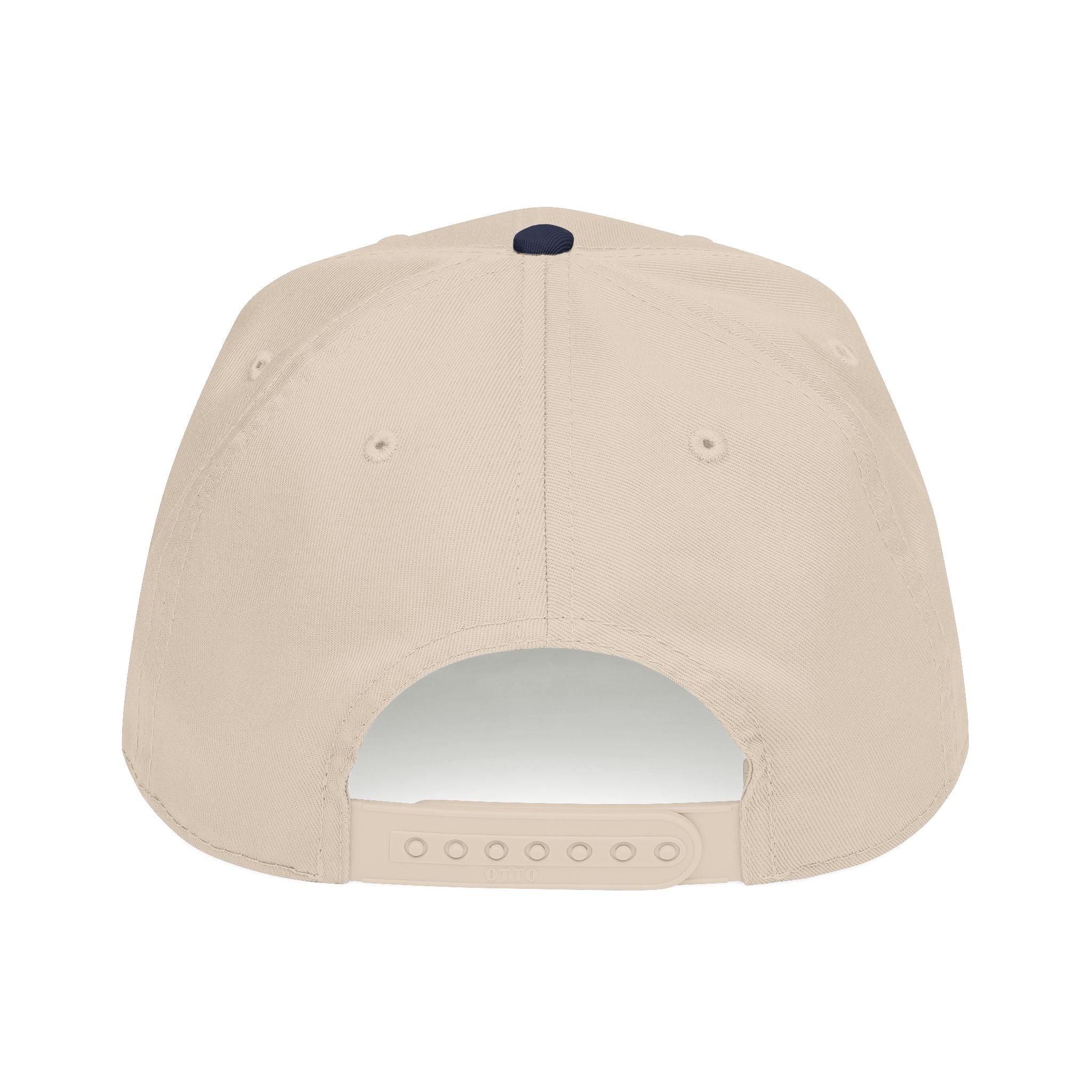 “I’m With IA” Mid Profile Baseball Cap - Blue Heart Design Printify