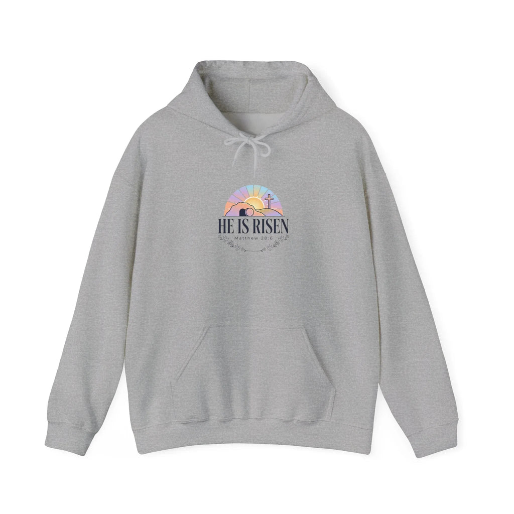 Christ Easter Design Hoodie | Easter Day Christian Sweatshirt Printify