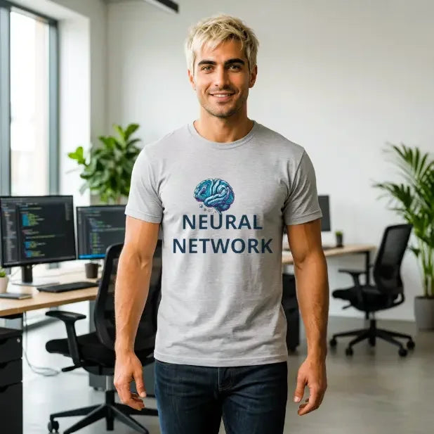 Neural Network T-Shirt — T-Shirt Intelligence Artificielle Printify