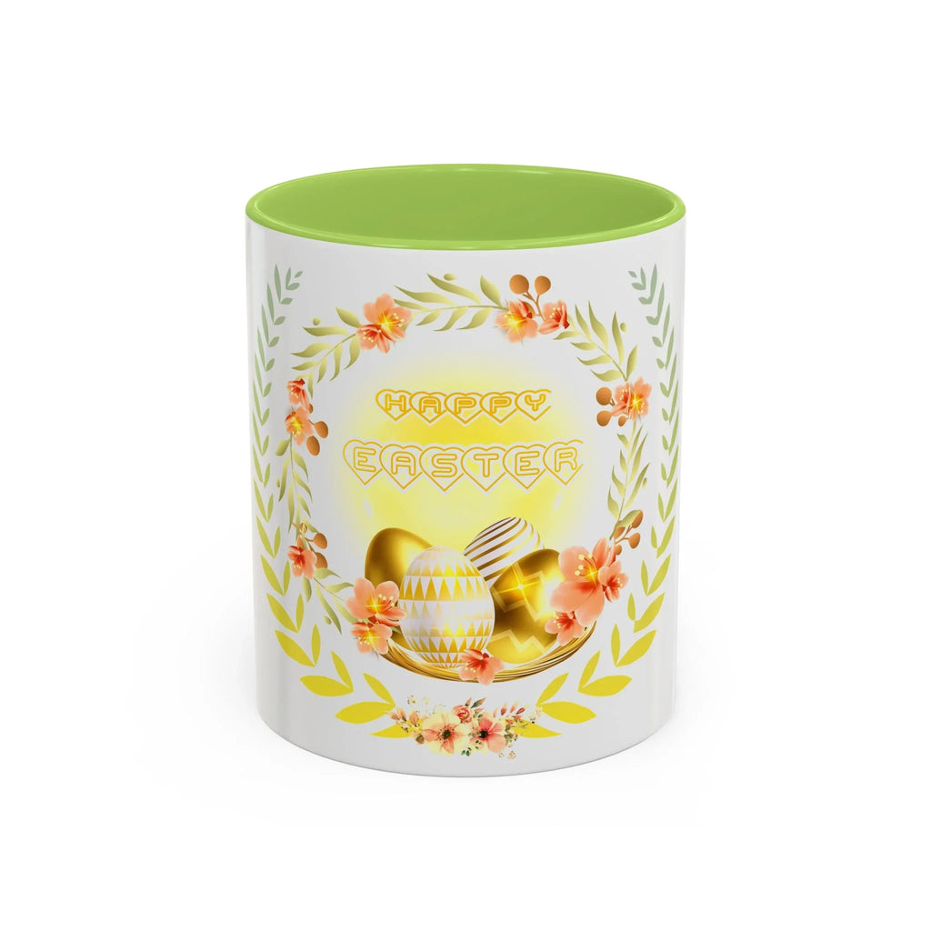 Easter Bunny Egg Accent Coffee Mug — Happy Easter Day Ceramic Mug (11/15oz) Printify