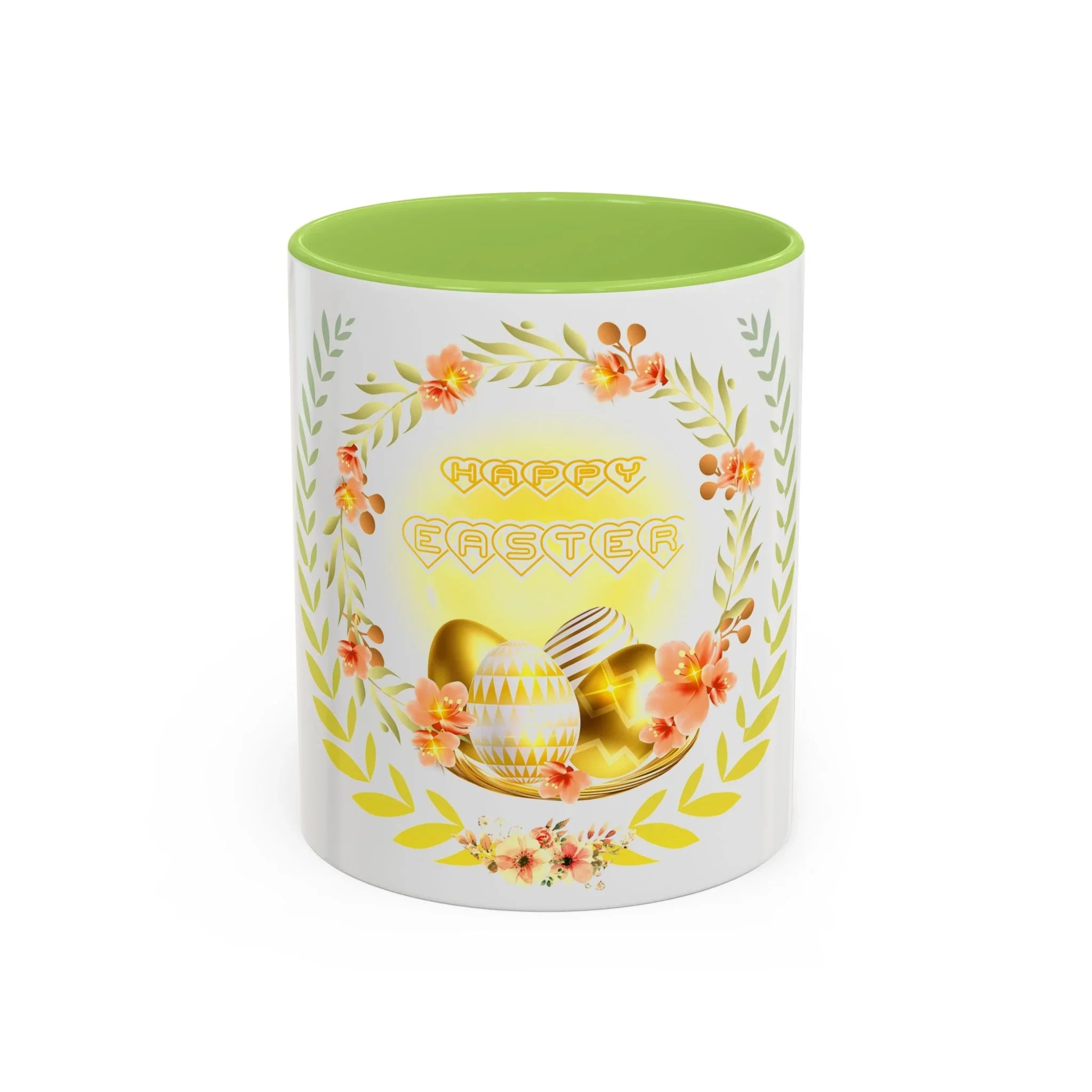 Easter Bunny Egg Accent Coffee Mug — Happy Easter Day Ceramic Mug (11/15oz) Printify