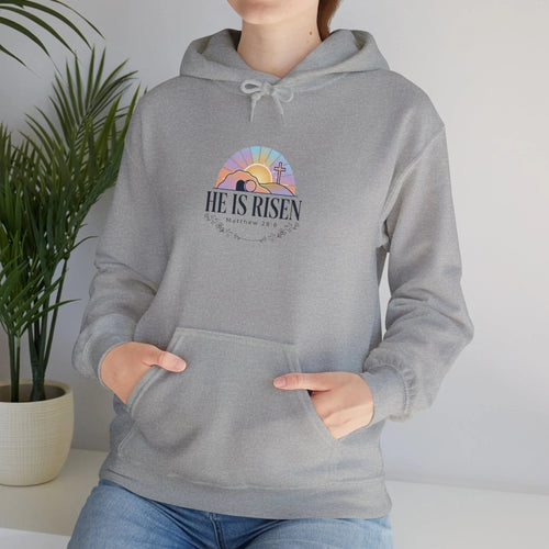 Christ Easter Design Hoodie | Easter Day Christian Sweatshirt Printify