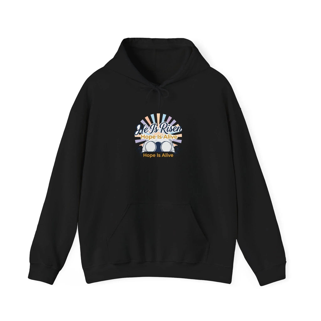 He Is Risen Hoodie | Easter sweatshirt, Christian resurrection apparel Printify