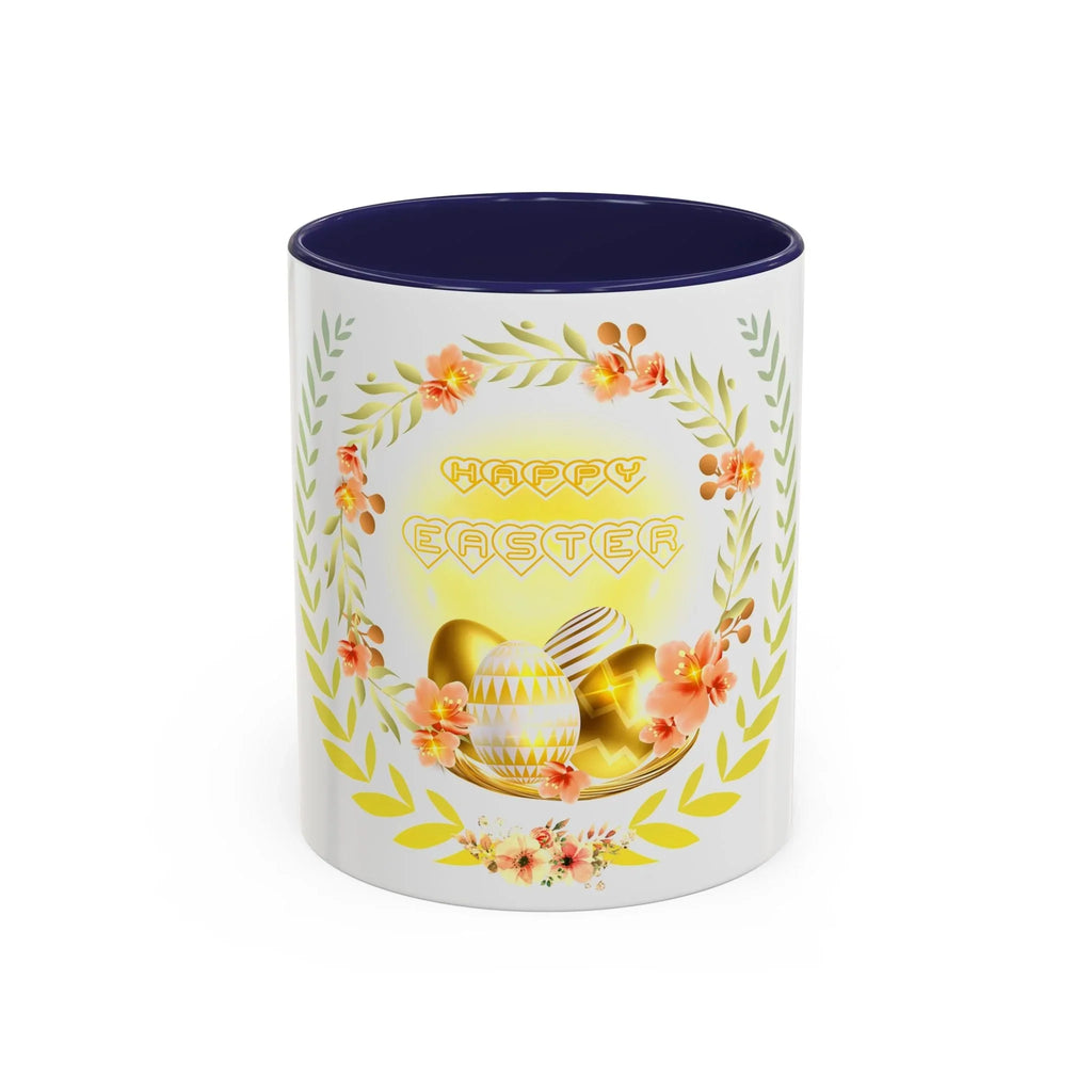 Easter Bunny Egg Accent Coffee Mug — Happy Easter Day Ceramic Mug (11/15oz) Printify