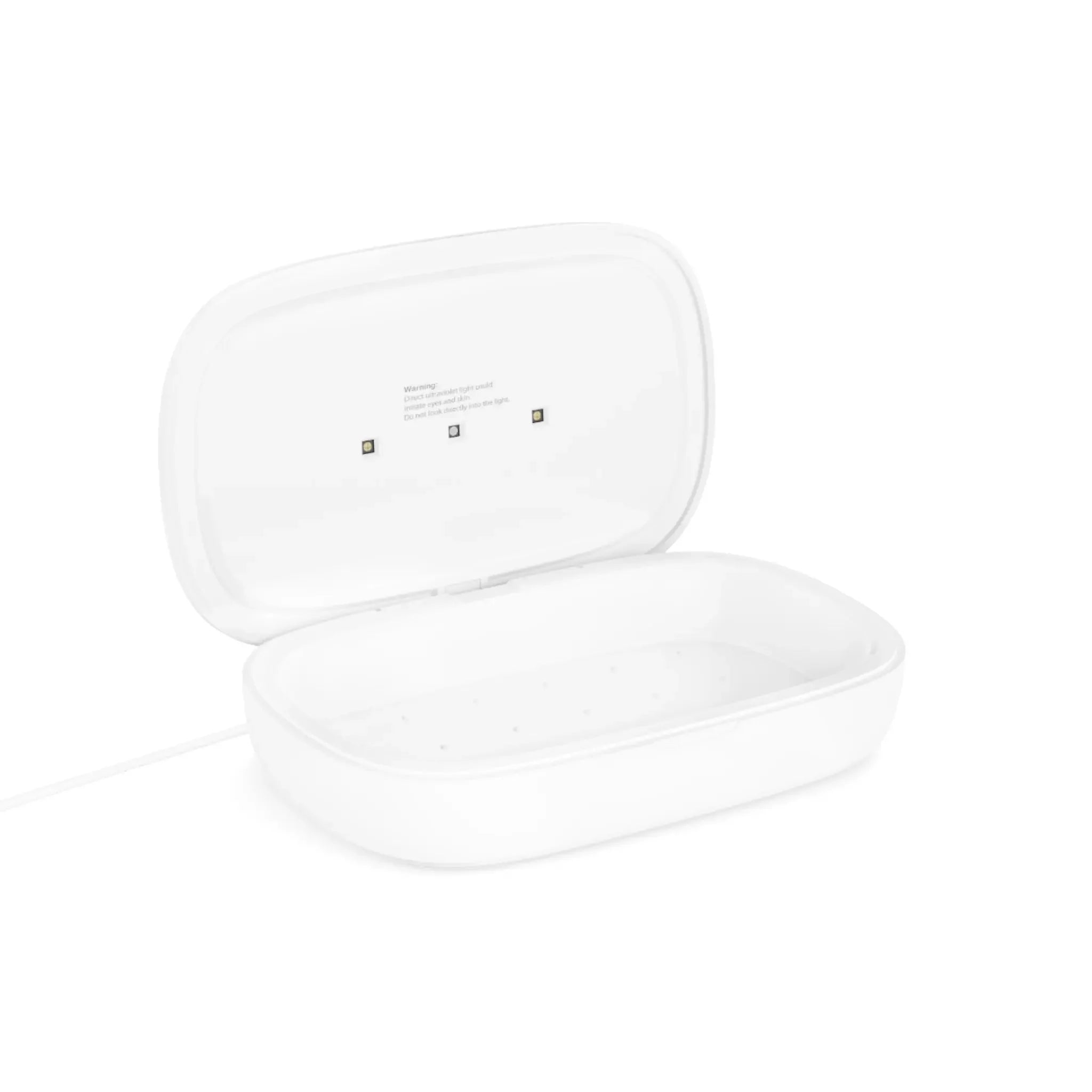 Stérilisateur UV téléphone et chargeur avec IA et chargeur sans fil — Qi 2-en-1 Printify