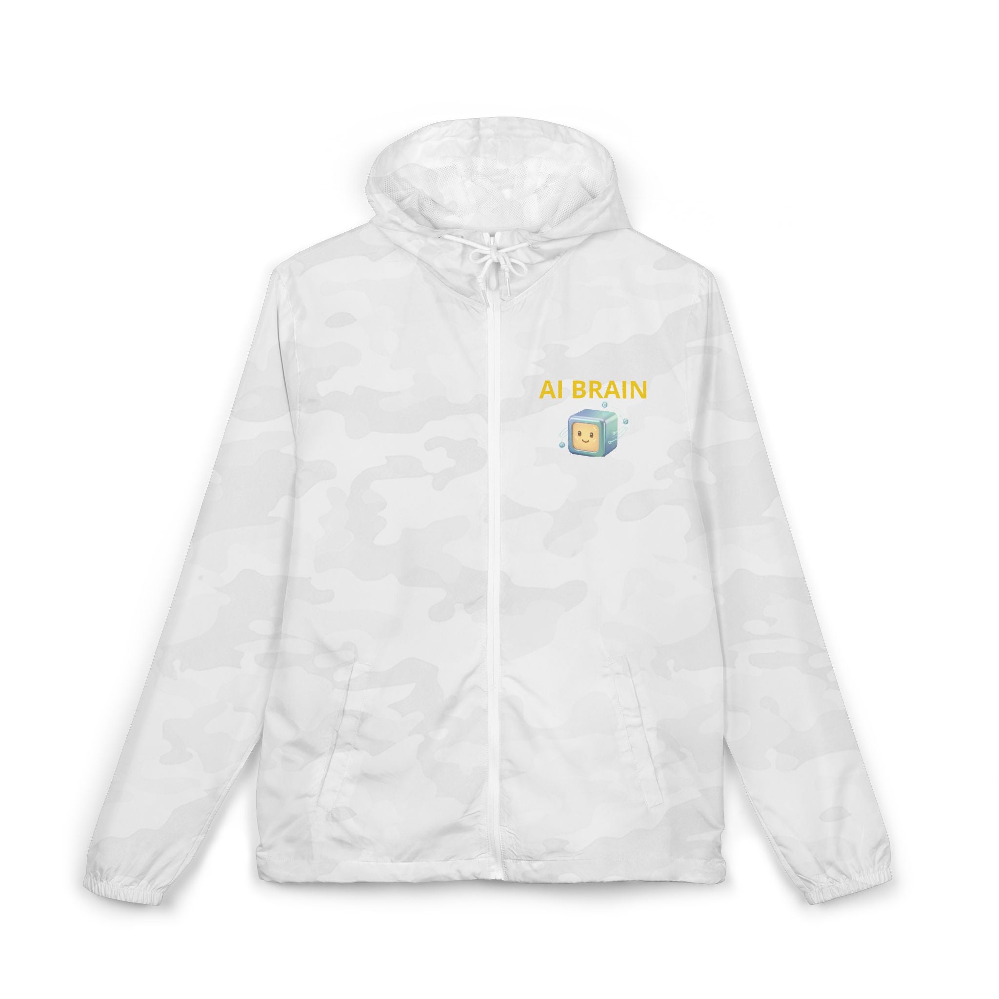 The Zenith AI Brain Windbreaker — Premium Edition Printify