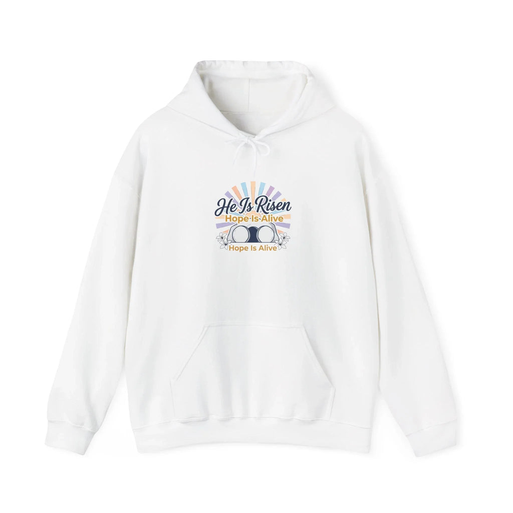 He Is Risen Hoodie | Easter sweatshirt, Christian resurrection apparel Printify