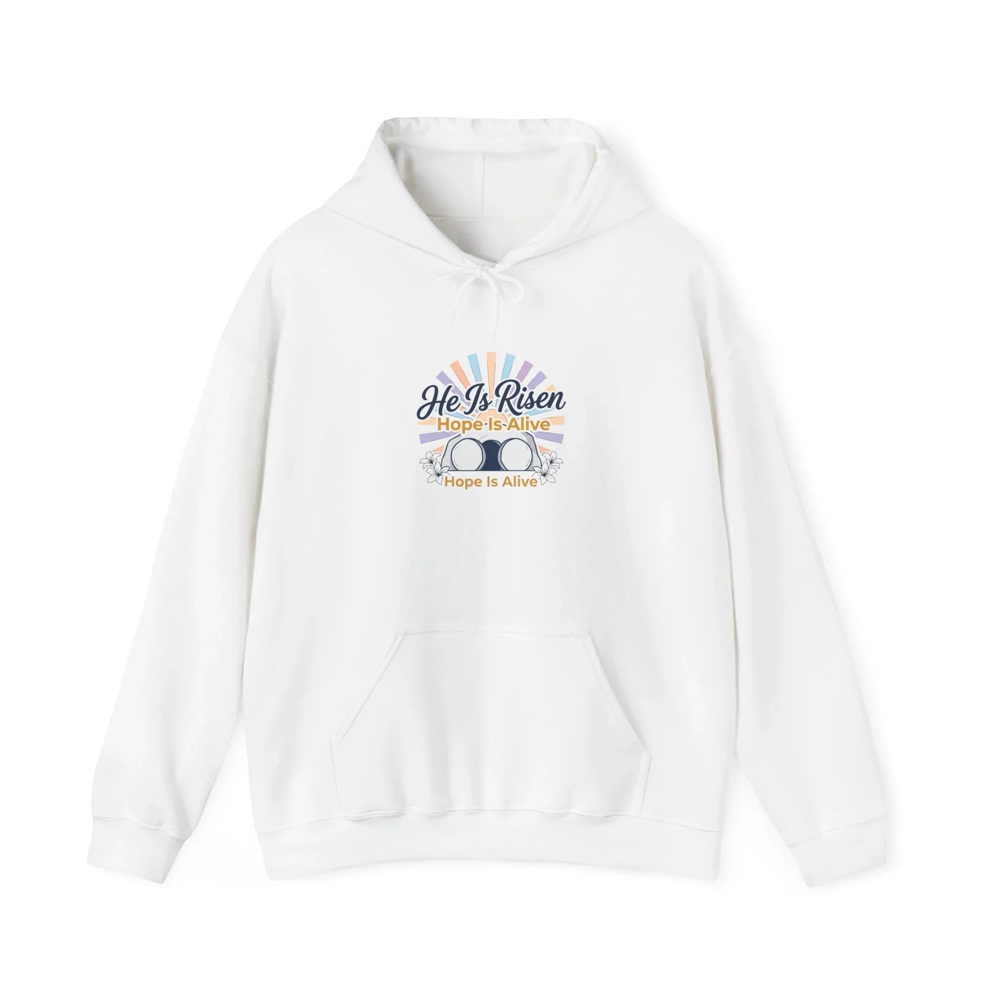He Is Risen Hoodie | Easter sweatshirt, Christian resurrection apparel Printify
