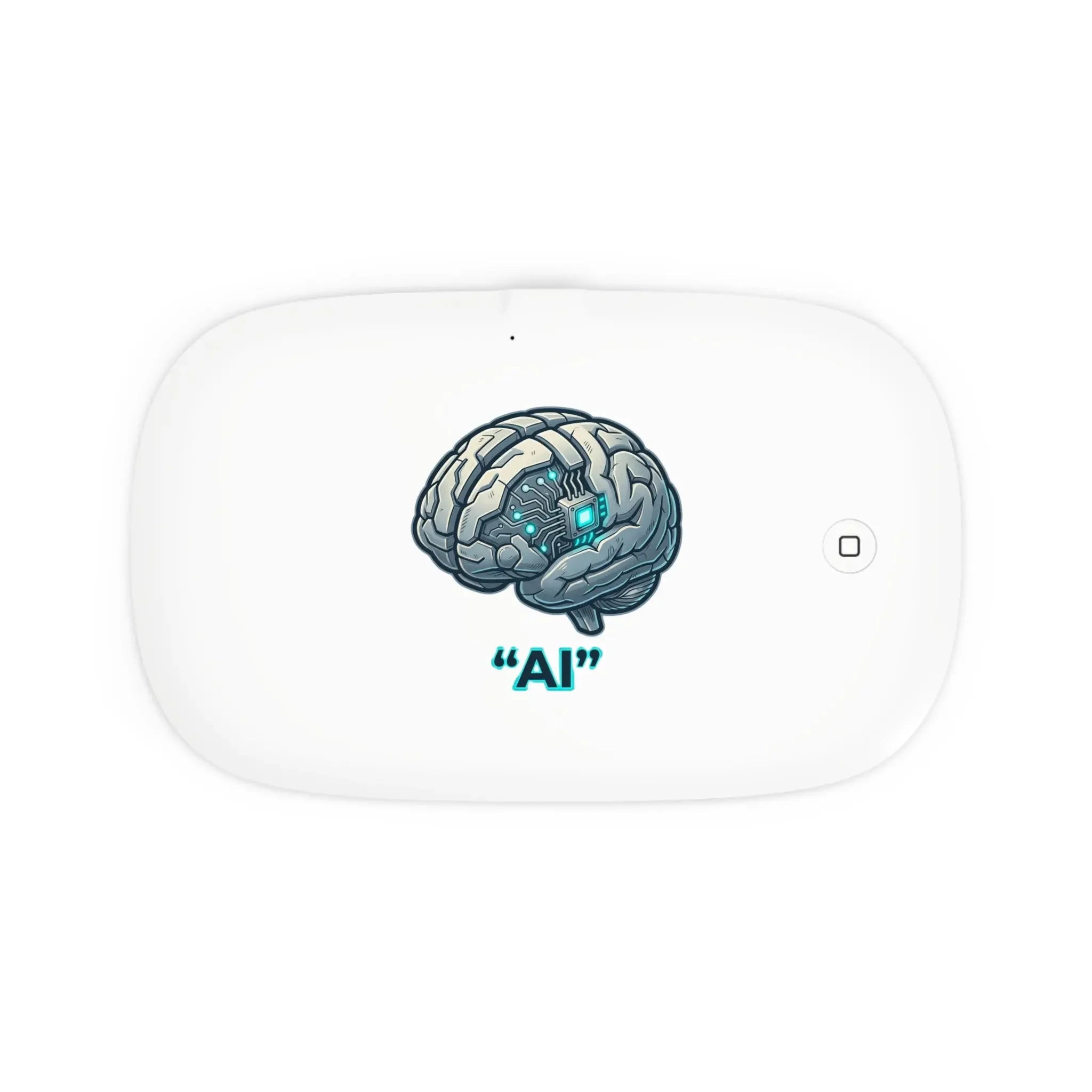 Stérilisateur UV téléphone et chargeur avec IA et chargeur sans fil — Qi 2-en-1 Printify
