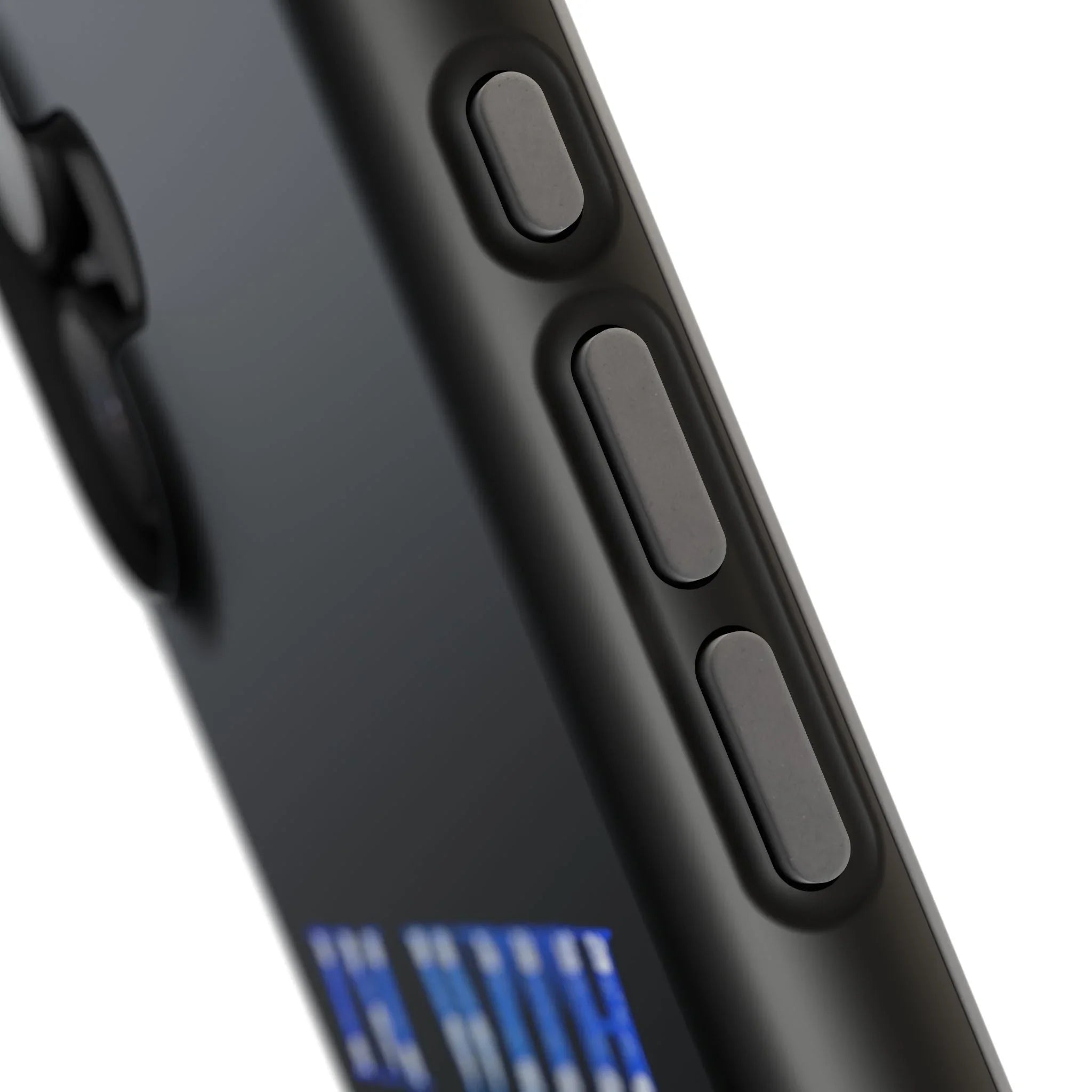 AI Phone Case — "I'm With IA" Blue Heart Magnetic Impact-Resistant Case Printify