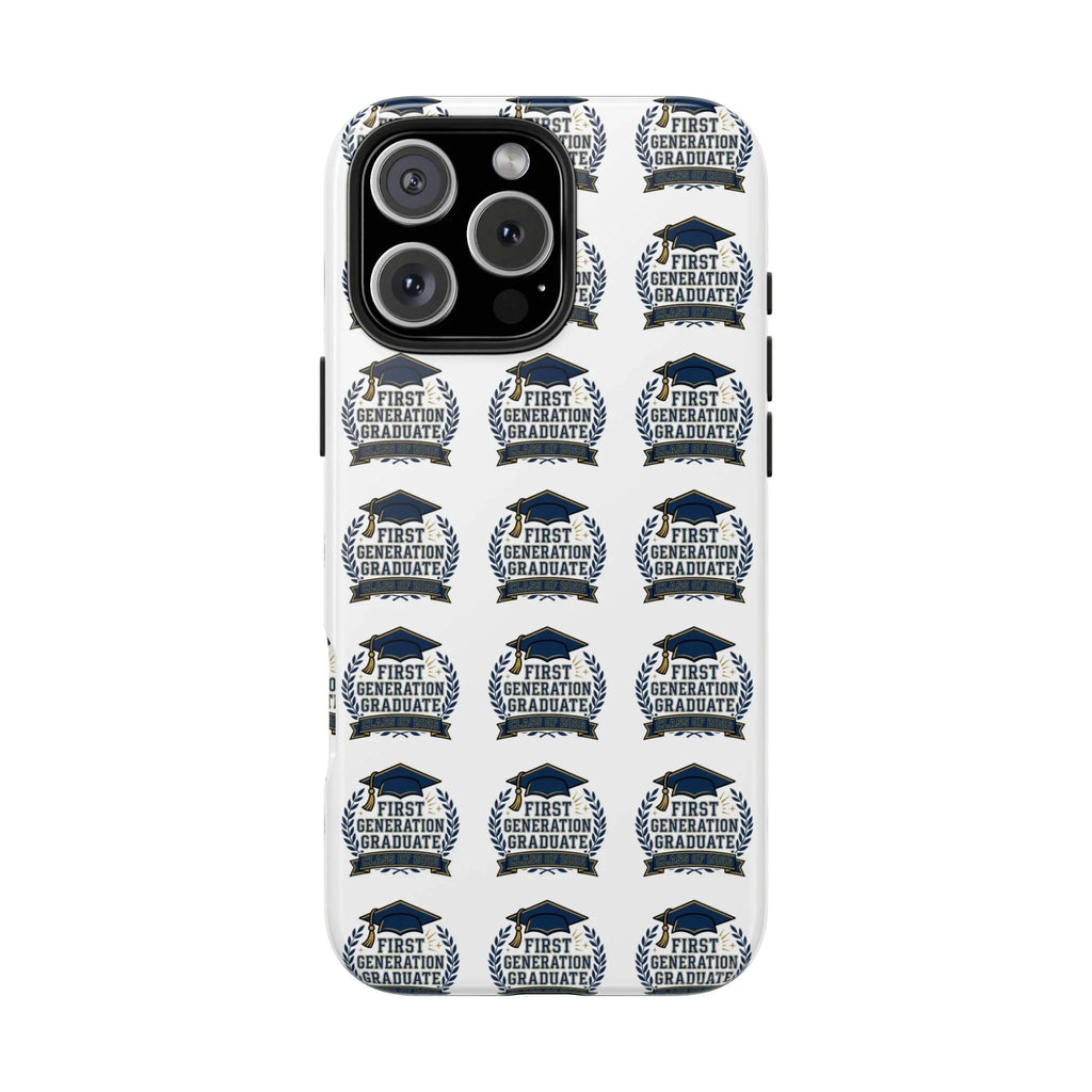 First Generation Graduate Phone Case | Graduation Cap Pattern, Academic Celebration 2026, Gift Printify
