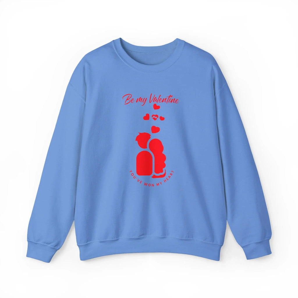 Love Saint Valentine Day Sweatshirt | Valentine Heart Design Printify