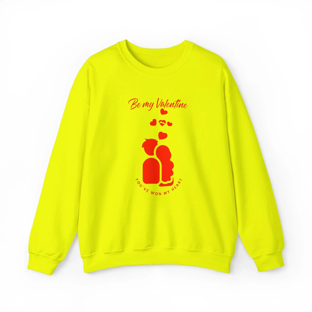 Love Saint Valentine Day Sweatshirt | Valentine Heart Design Printify