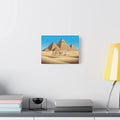 Egyptian Pyramids Panoramic Canvas Matte Stretched 1.25" Printify