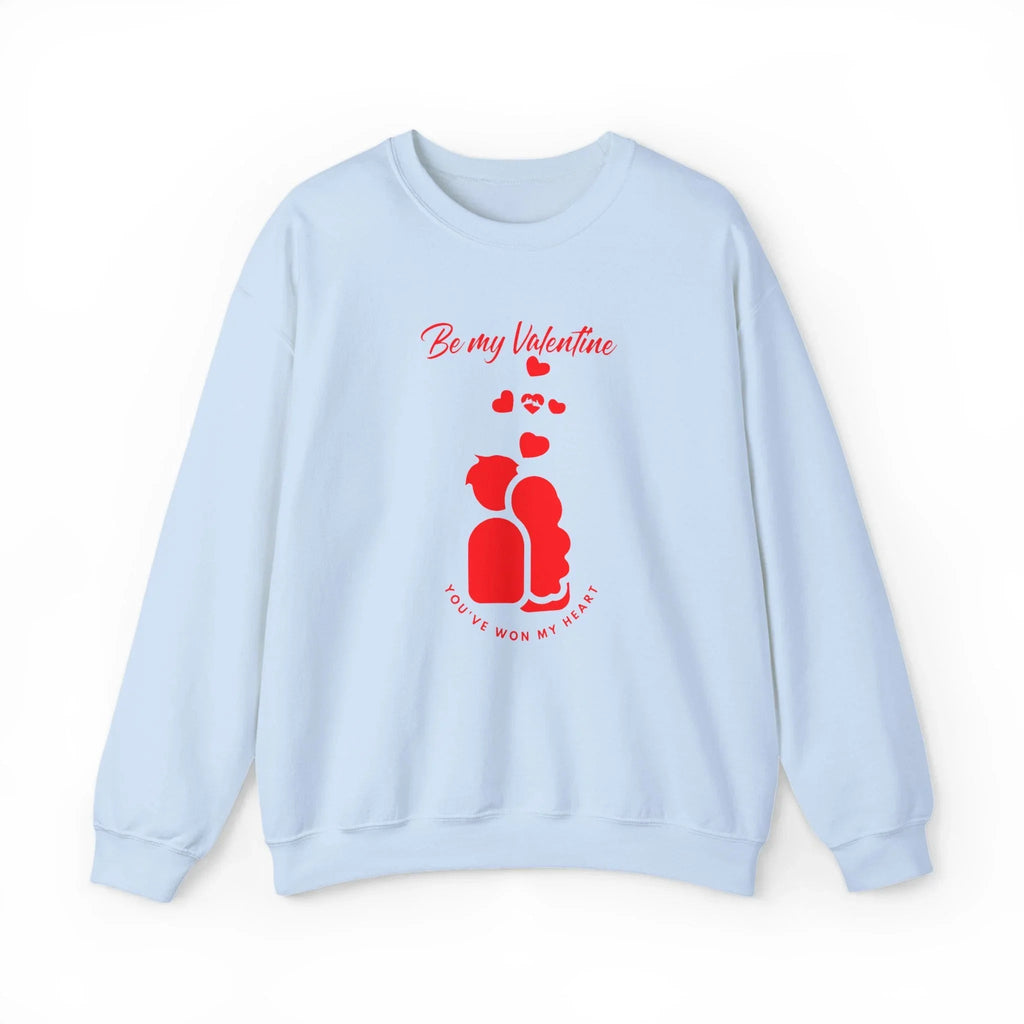 Love Saint Valentine Day Sweatshirt | Valentine Heart Design Printify