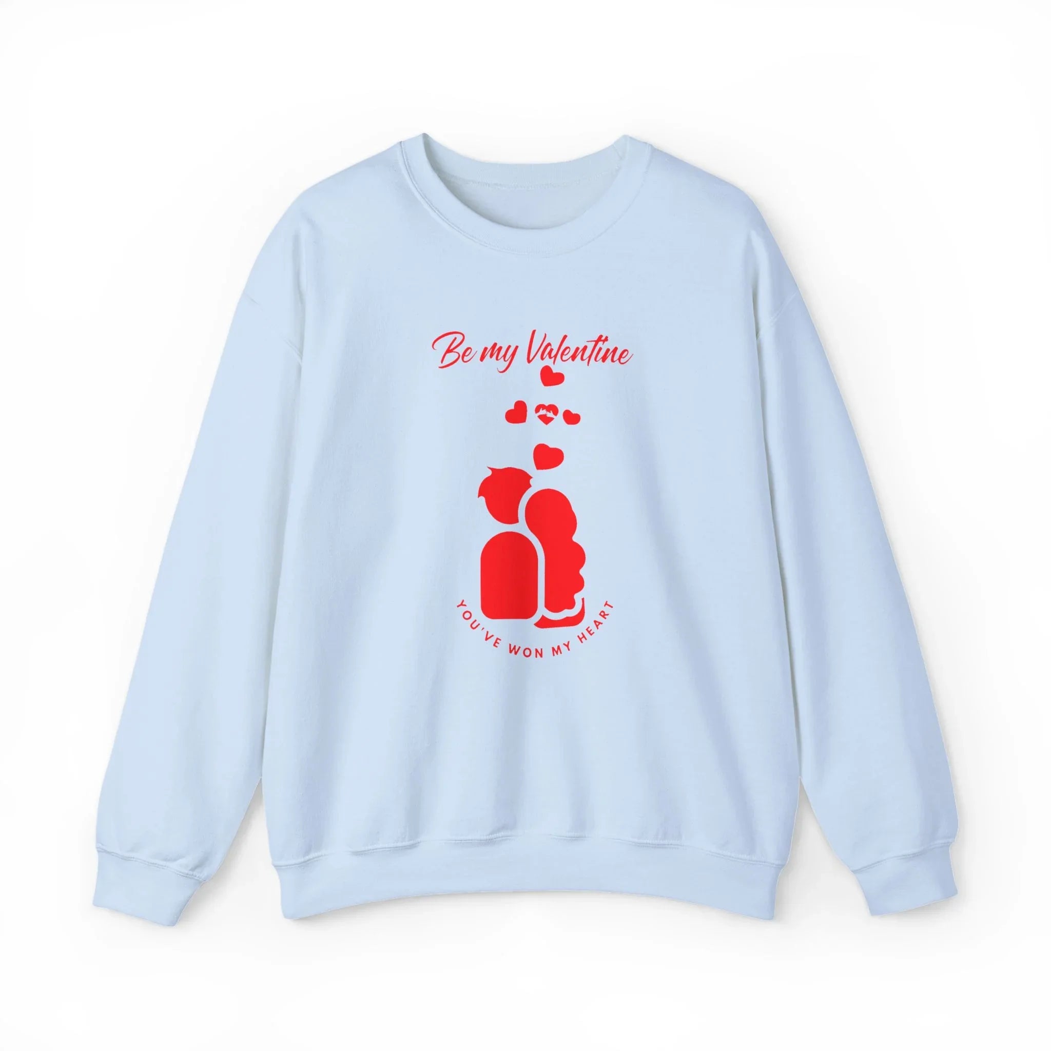 Love Saint Valentine Day Sweatshirt | Valentine Heart Design Printify