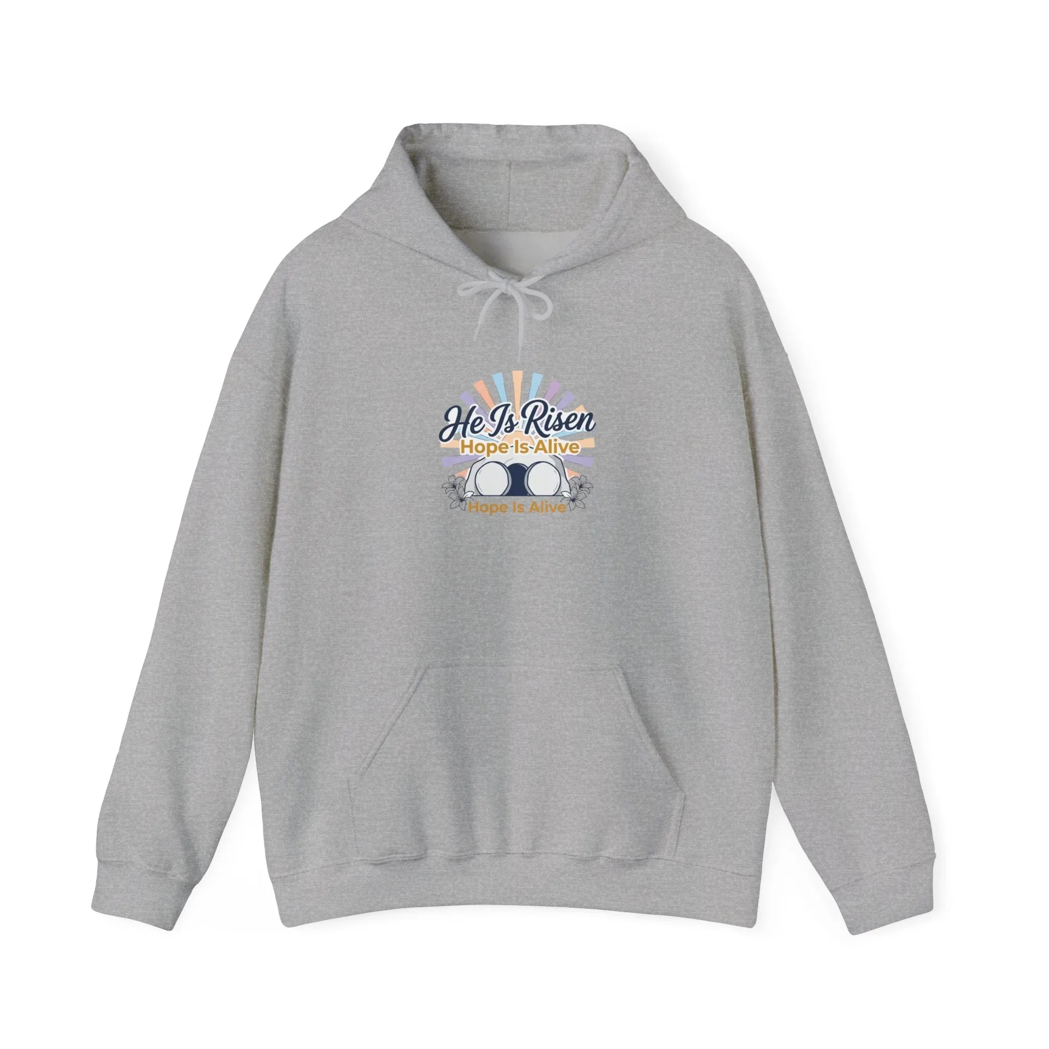 He Is Risen Hoodie | Easter sweatshirt, Christian resurrection apparel Printify
