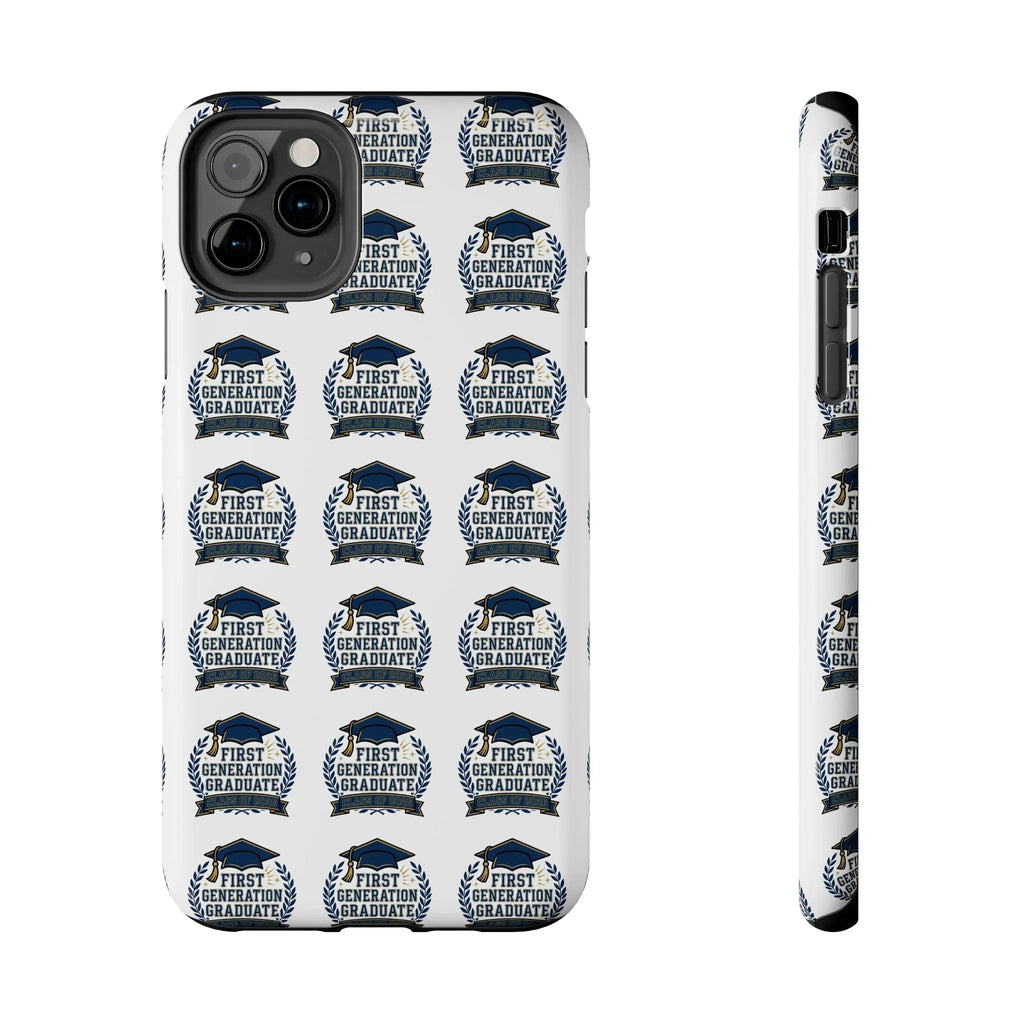 First Generation Graduate Phone Case | Graduation Cap Pattern, Academic Celebration 2026, Gift Printify