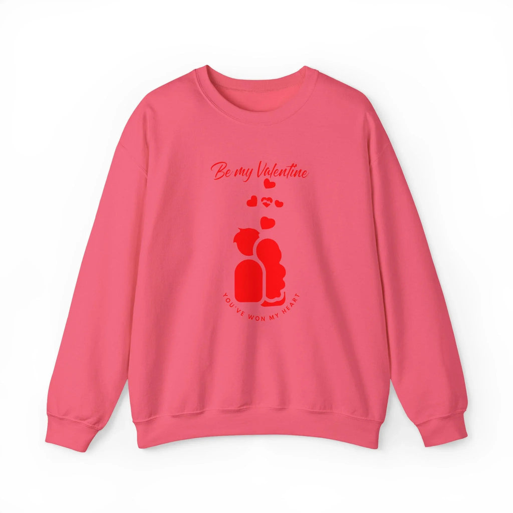 Love Saint Valentine Day Sweatshirt | Valentine Heart Design Printify