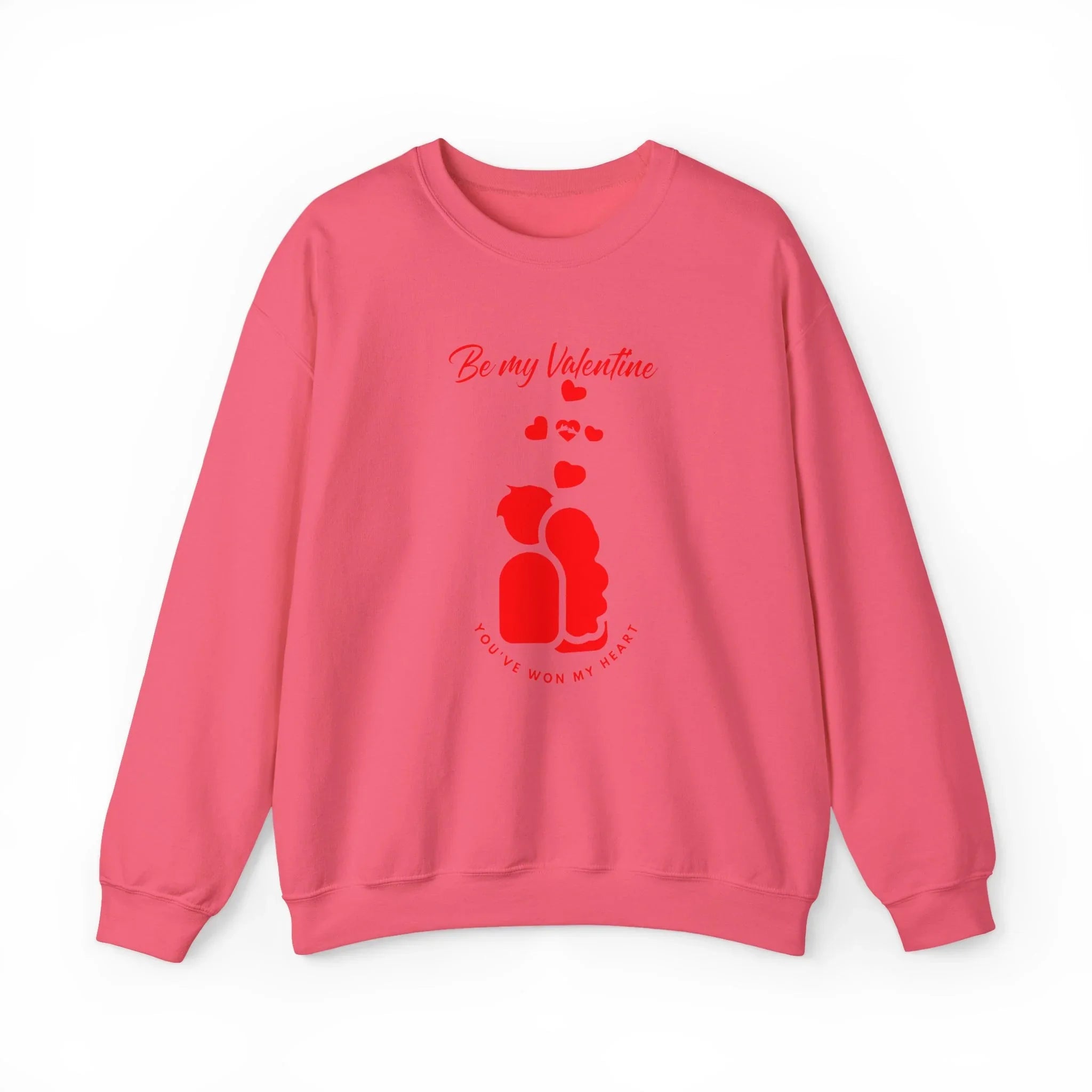 Love Saint Valentine Day Sweatshirt | Valentine Heart Design Printify