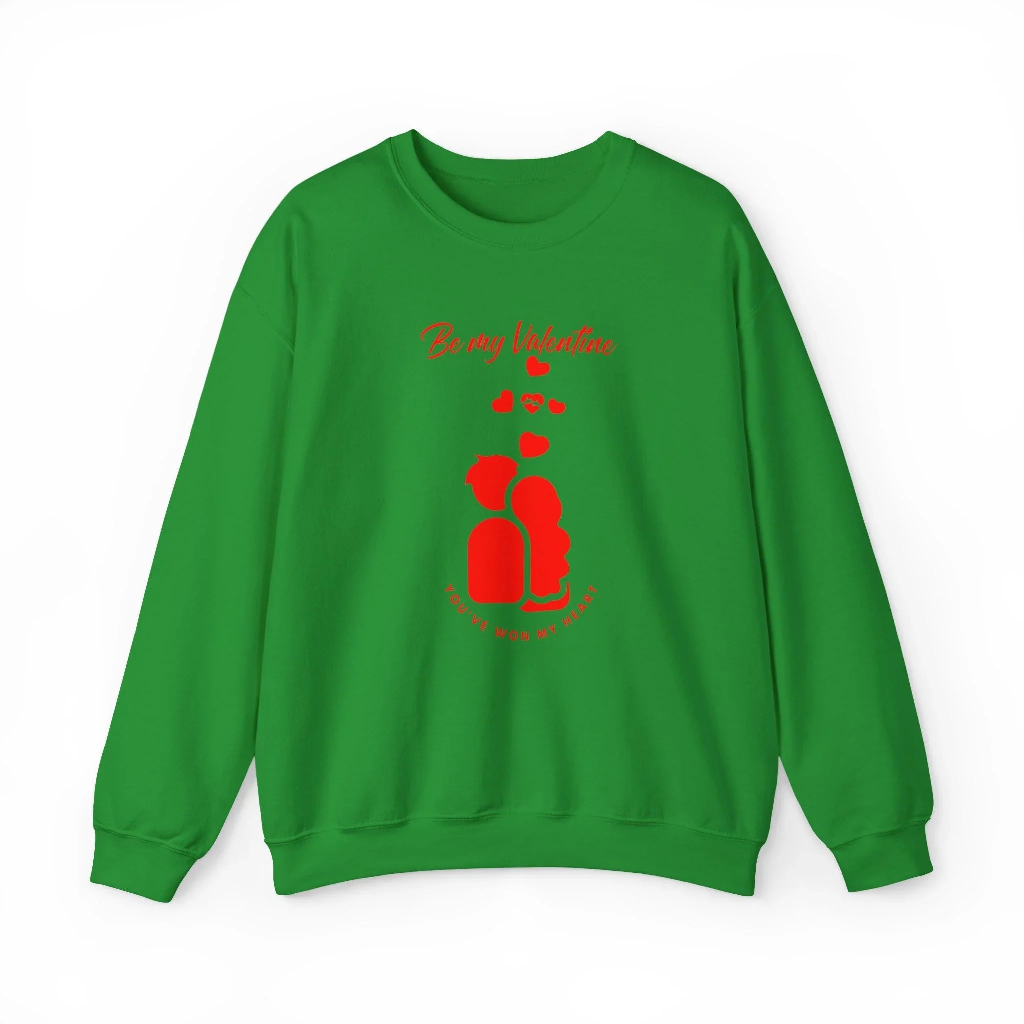 Love Saint Valentine Day Sweatshirt | Valentine Heart Design Printify