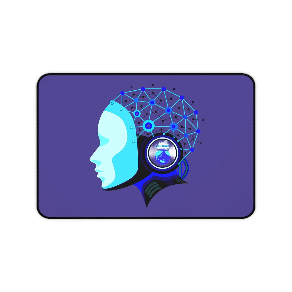 Tapis de Bureau Futuriste Cyberpunk - Laila Science Studio Printify