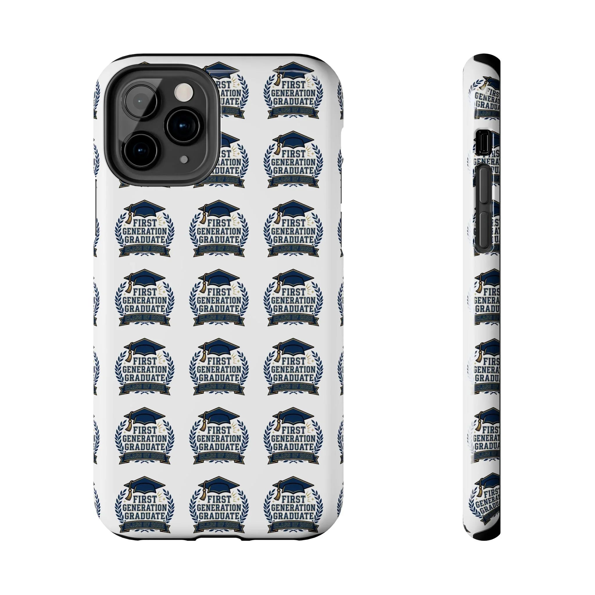 First Generation Graduate Phone Case | Graduation Cap Pattern, Academic Celebration 2026, Gift Printify